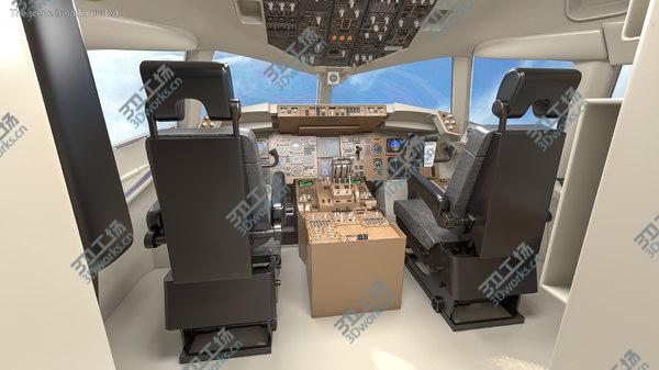 images/goods_img/20210312/Commercial Airplane Pilot Cockpit 3D model/4.jpg